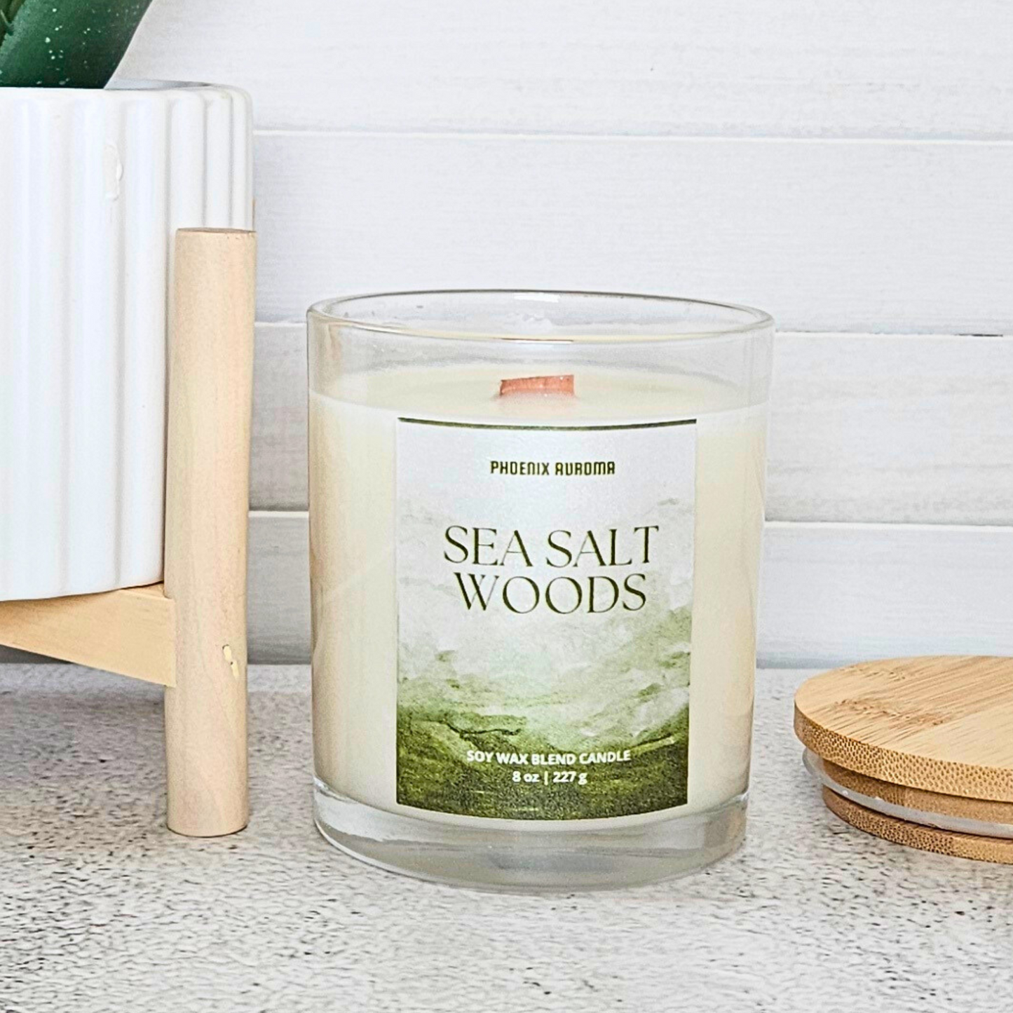 Wood Sage & Sea Salt Candle