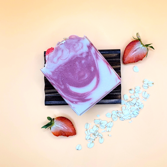 Strawberry Oats Shortcake Artisan Soap